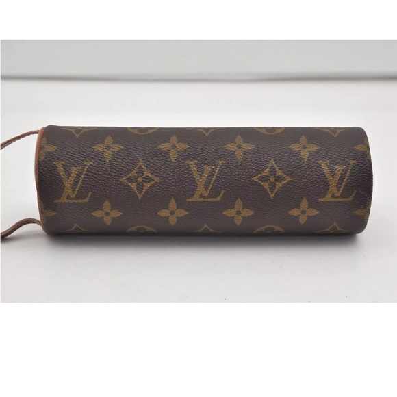 Louis Vuitton Monogram Trousse Ronde Pen Case Pouch ! 👜🤎 - Picture 8 of 15